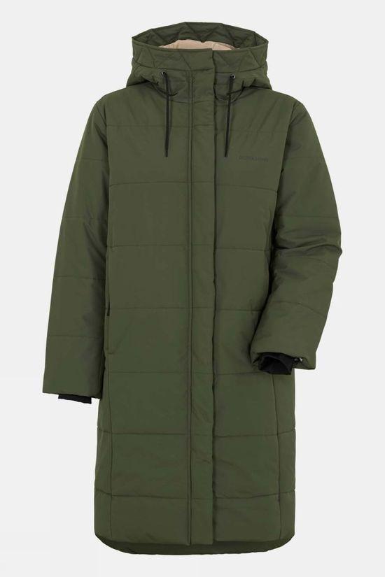 Didriksons Womens Sandra Parka Green Size 22