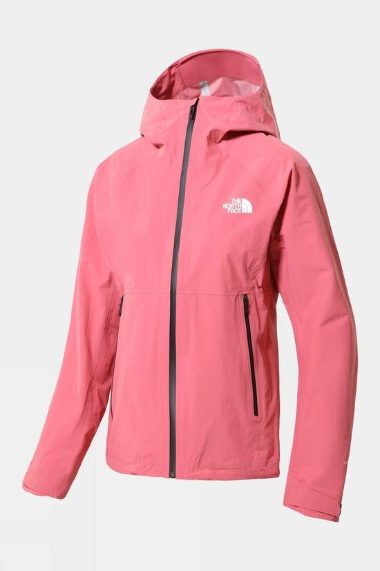 The North Face Womens Circadian Dryvent 2.5L Jacket Mid Pink Size