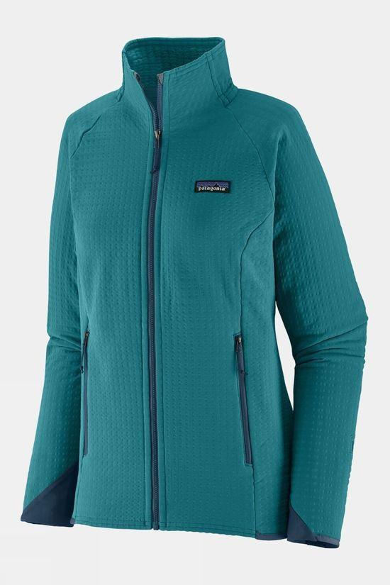 Patagonia Womens R2 Techface Jacket Blue Size