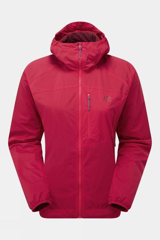 Mountain Equipment Womens Aerotherm Jacket Red Size