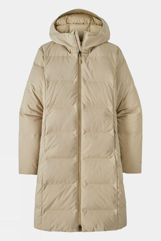 Patagonia Womens Jackson Glacier Parka Tan Size