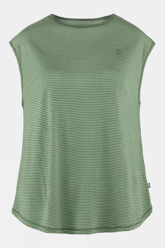 Fjallraven Womens High Coast Cool T-Shirt Mid Green Size