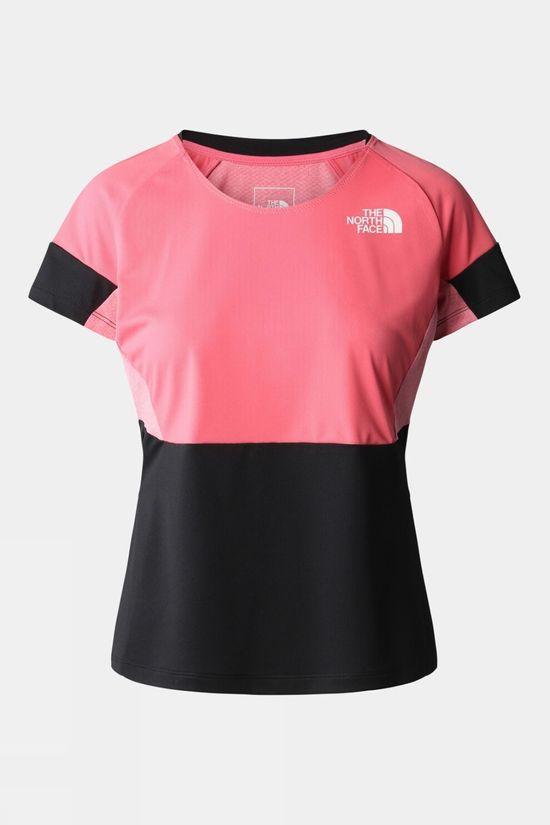 The North Face Womens Bolt Tech T-Shirt Pale Pink Size