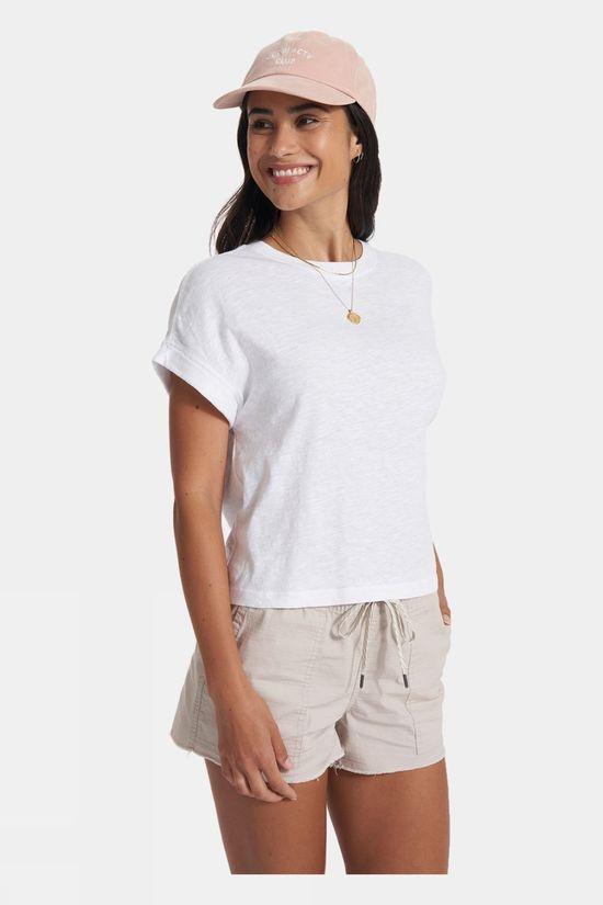 Vuori Womens Sunset Easy T-Shirt White Size