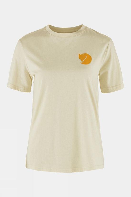 Fjallraven Womens Walk With Nature T-Shirt White Size