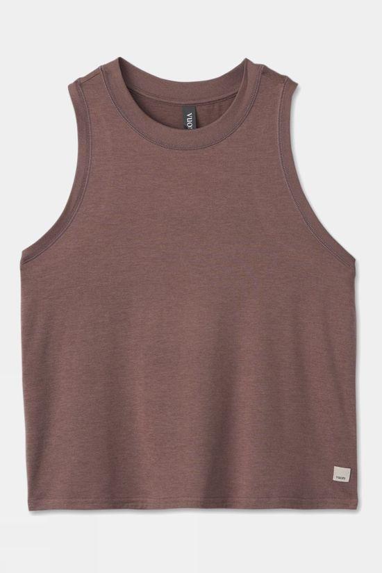 Vuori Womens Energy Tank Lt Brown Size