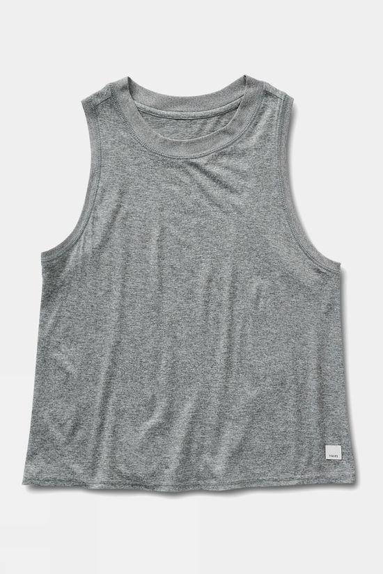 Vuori Womens Energy Tank Lt Grey Size