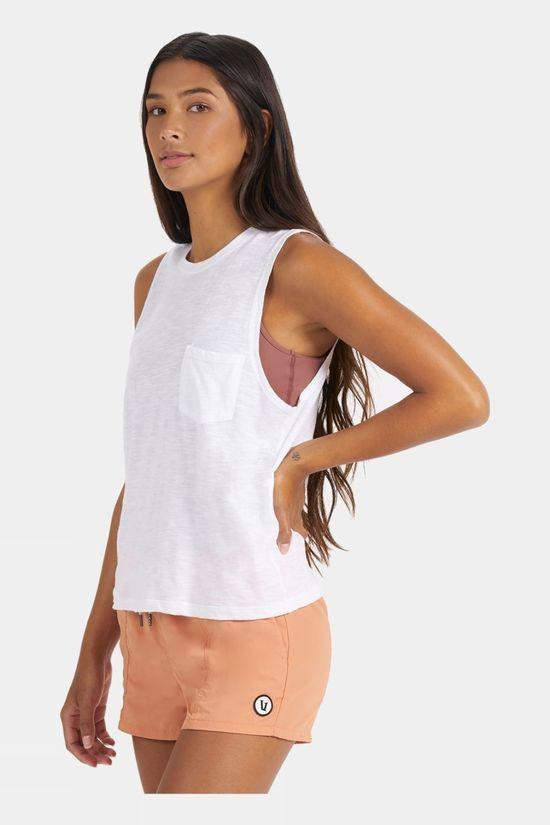 Vuori Womens Sunset Tank Top White Size