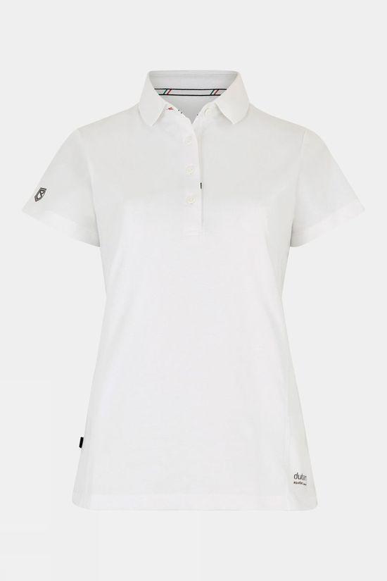 Dubarry Womens Martinique Polo White Size 12