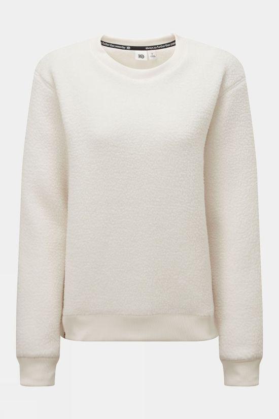 Tentree Womens Ecoloft Crew Jumper White Size