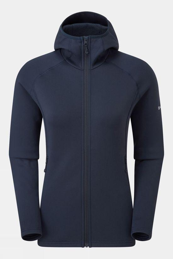 Montane Womens Fury Hoodie Dk Blue Size