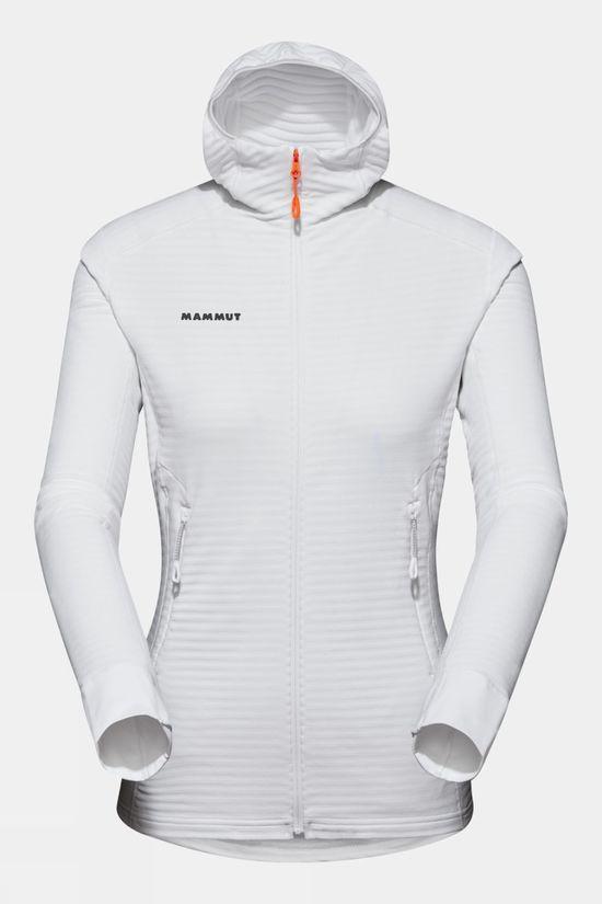 Mammut Womens Aconcagua Light ML Hooded Jacket White Size