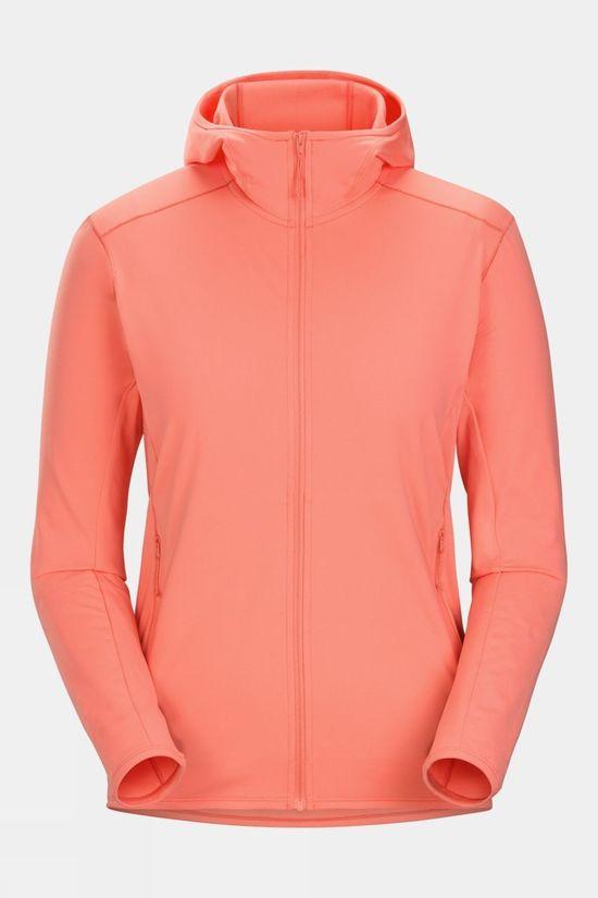 Arc'teryx Womens Kyanite LT Hooded Jacket Mid Pink Size