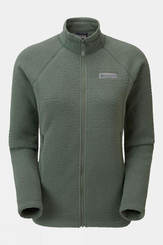 Montane Womens Chonos Fleece Jacket Lt Green Size