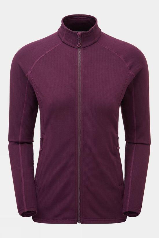 Montane Womens Protium Fleece Jacket Purple Size