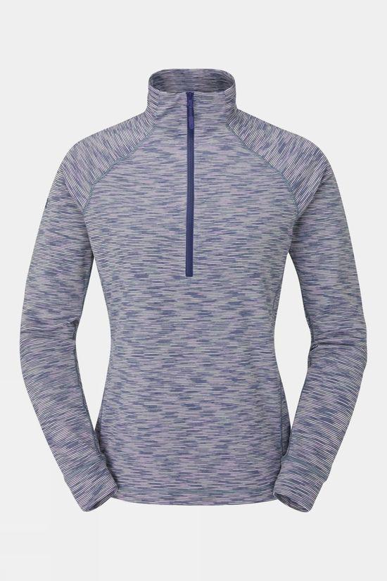 Rab Womens Lineal Pull-On Fleece Mid Purple Size