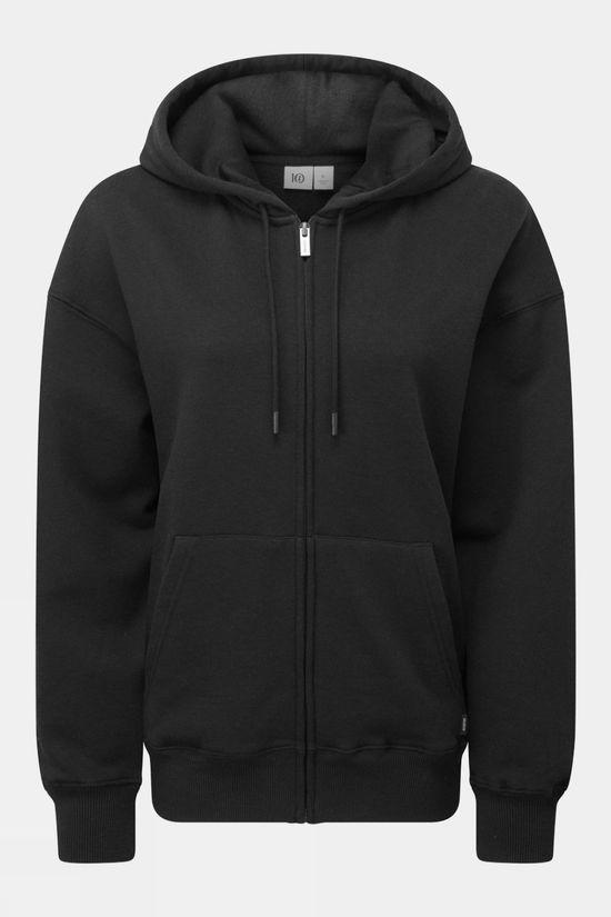 Tentree Womens Treefleece Oversized Zip Hoodie Black Size