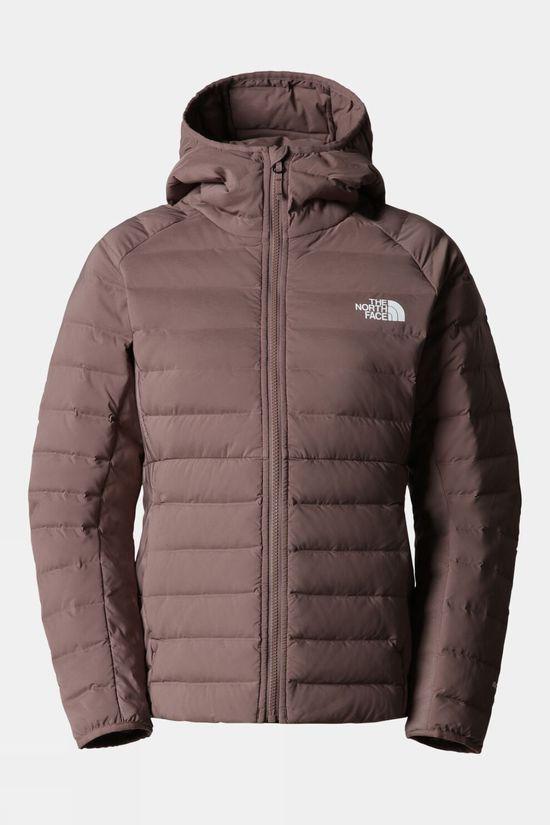 The North Face Womens Belleview Stretch Down Jacket Taupe Size