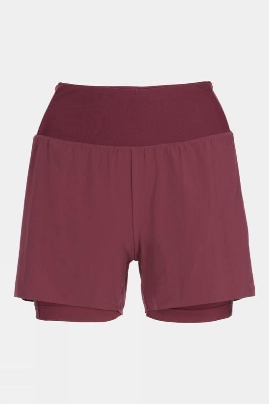 Rab Womens Talus Trail Shorts Purple Size