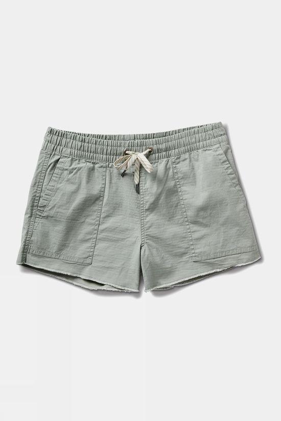 Vuori Womens Vintage Ripstop Shorts Lt Green Size