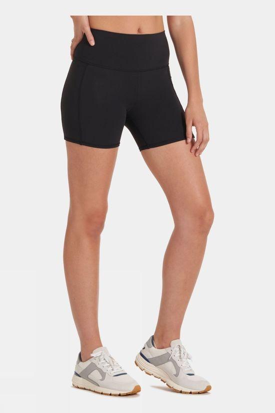 Vuori Womens Studio Pocket Shorts Black Size