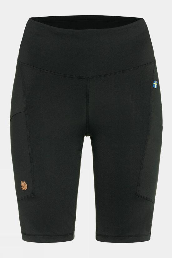 Fjallraven Womens Abisko Short Tights Black Size