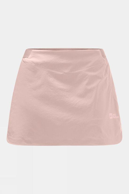 Jack Wolfskin Womens Prelight Skort Pale Pink Size