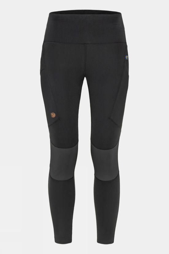 Fjallraven Womens Abisko Trekking Pro Tights Black Size