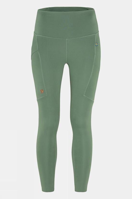 Fjallraven Womens Abisko Tights Mid Green Size