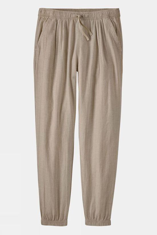 Patagonia Womens Island Hemp Beach Pants Off White Size