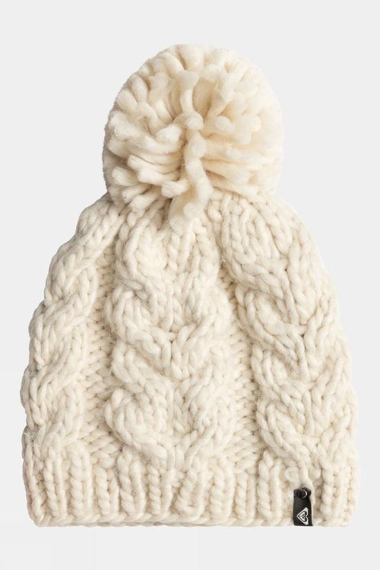 Roxy Womens Winter Beanie Vanilla Size