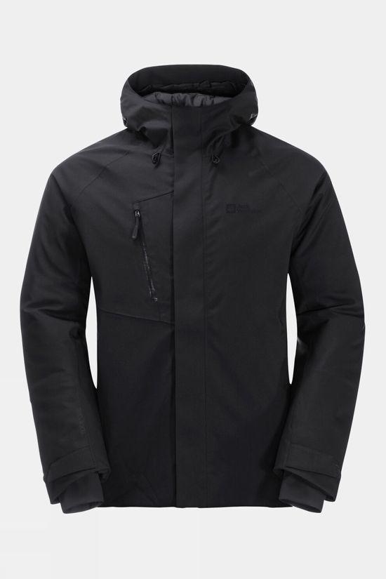 Jack Wolfskin Mens Troposphere Ins Jacket Black Size