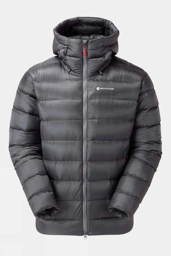 Montane Mens Anti-Freeze XT Hooded Down Jacket Mid Grey Size