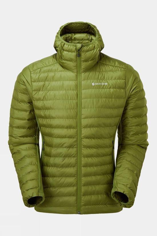 Montane Mens Icarus Lite Hooded Jacket Lt Green Size