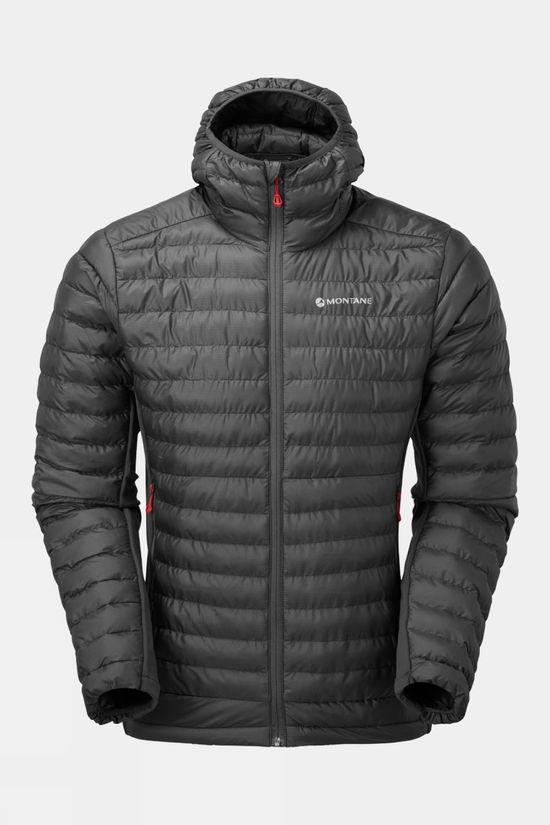 Montane Mens Icarus Lite Hooded Jacket Dk Grey Size