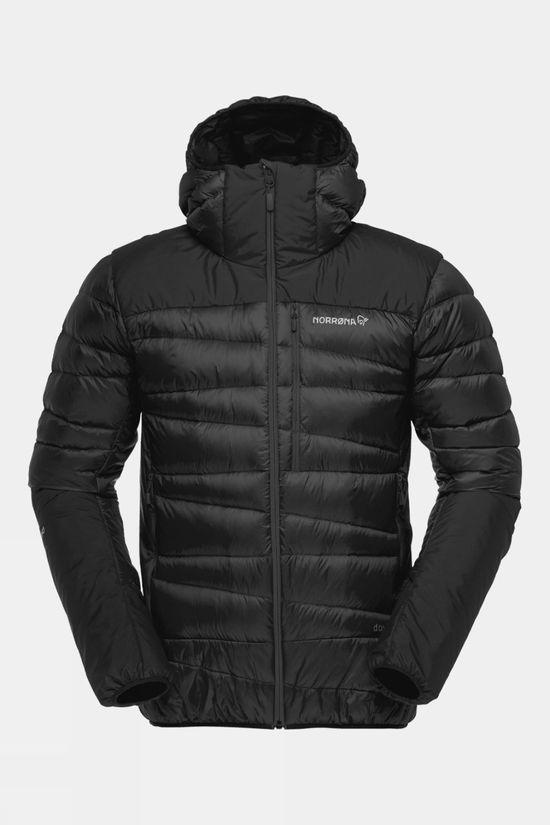 Norrona Mens Falketind Down750 Hood Jacket Black Size