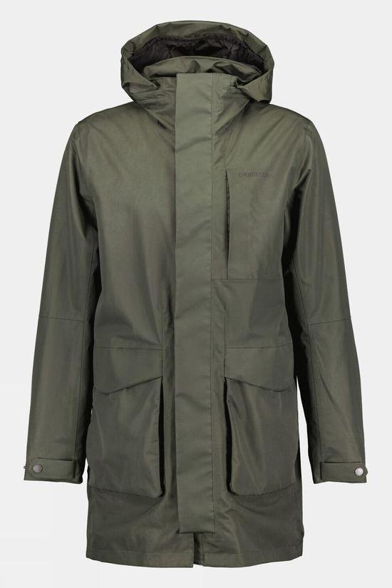 Didriksons Men Andreas Parka Dk Green Size