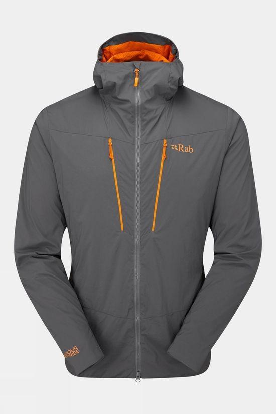 Rab Mens VR Alpine Light Jacket Dk Grey Size