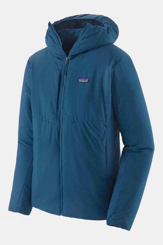 Patagonia Mens Nano-Air Hoody Bright Blue Size