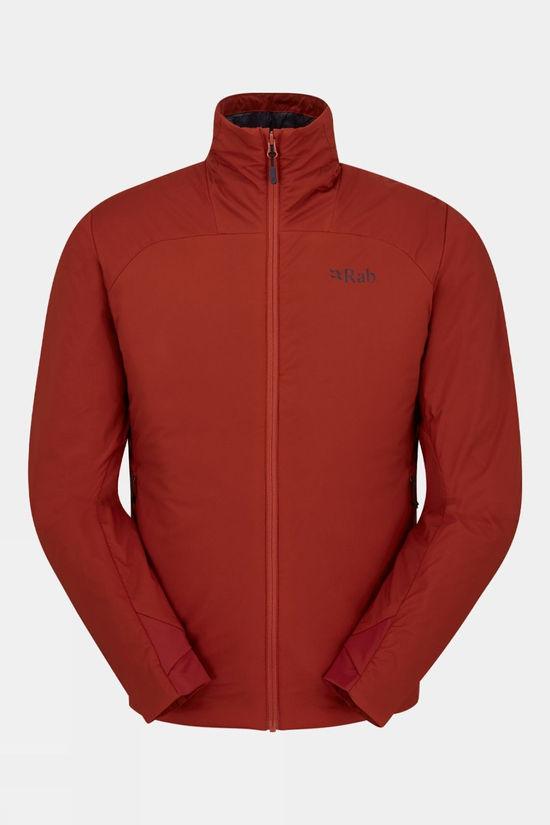 Rab Mens Xenair Light Jacket Dark Red Size