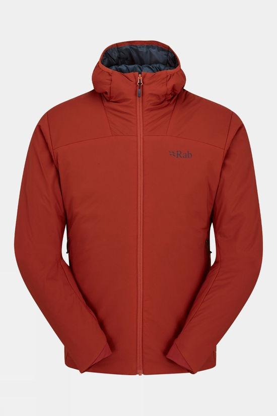 Rab Xenair Alpine Light Jacket Dark Red Size