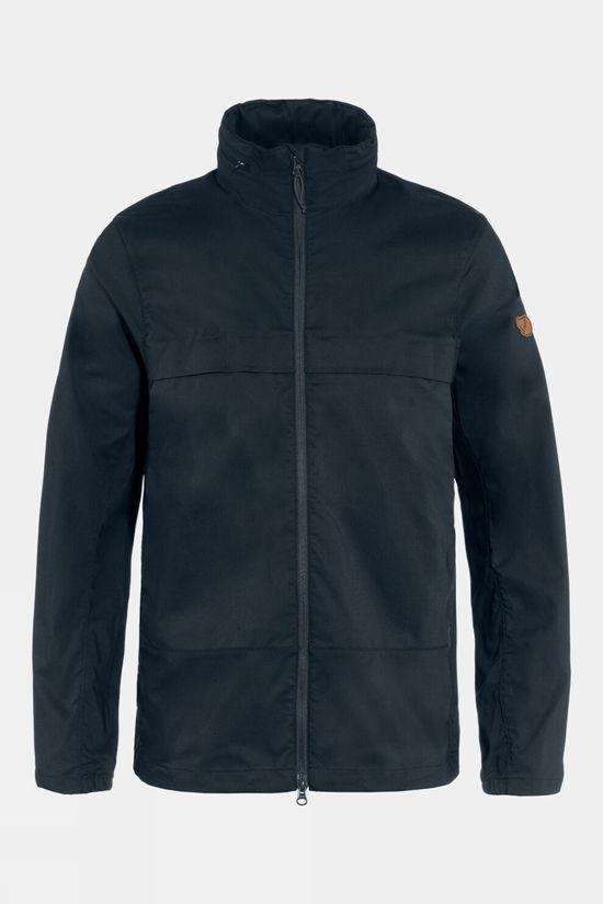 Fjallraven Mens Abisko Hike Jacket Navy Size