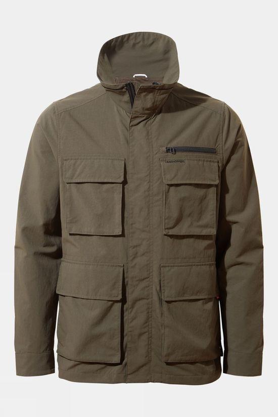 Craghoppers Mens NosiLife Adventure III Jacket Mid Khaki Size