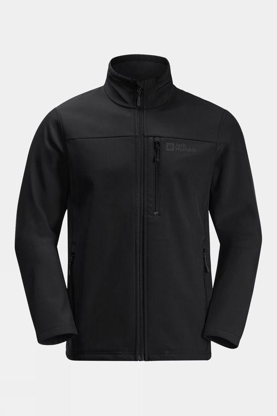 Jack Wolfskin Mens Whirlwind Jacket Black Size