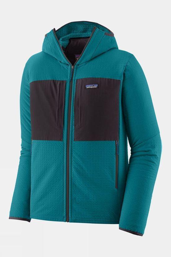 Patagonia Mens R2 Techface Hoody Mid Blue Size