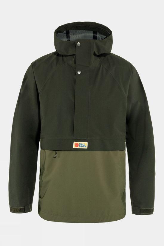 Fjallraven Mens Vardag Hydratic Anorak Dk Green Size