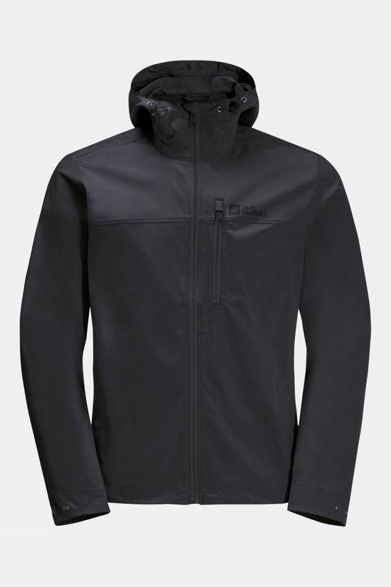 Jack Wolfskin Mens Desert Wind Jacket Black Size