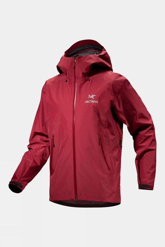 Arc'teryx Mens Beta LT Jacket Dark Red Size