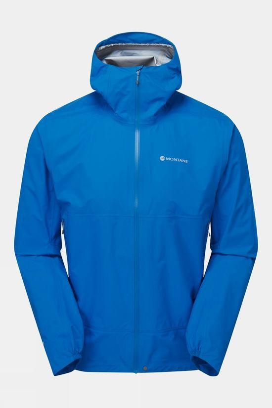 Montane Mens Phase Nano Waterproof Jacket Bright Blue Size