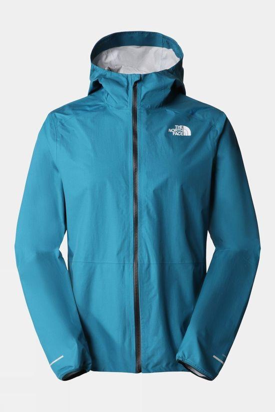 The North Face Mens Higher Run Jacket Mid Blue Size